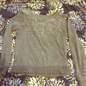American eagle grey sweater