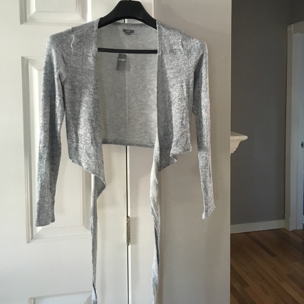 Silver/ gray Aerie cardigan