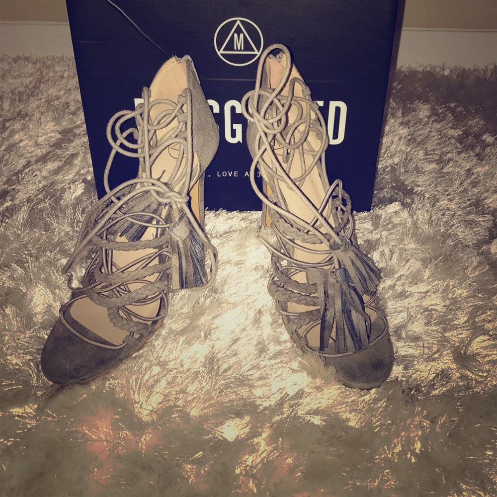 Sexy Strappy Missguided Heels 😍