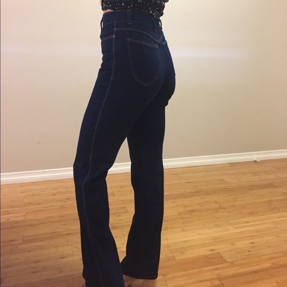 High waisted Vintage jeans.
