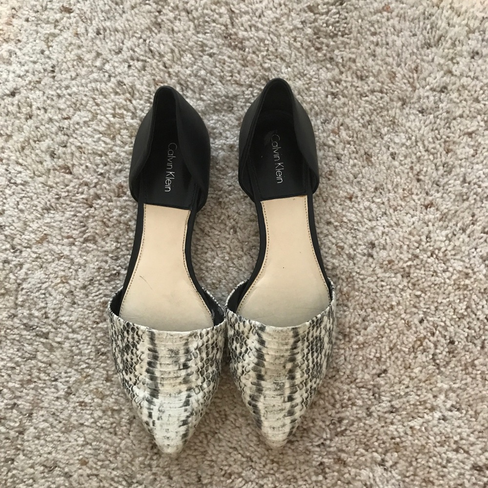 Calvin Klein flats size 9
