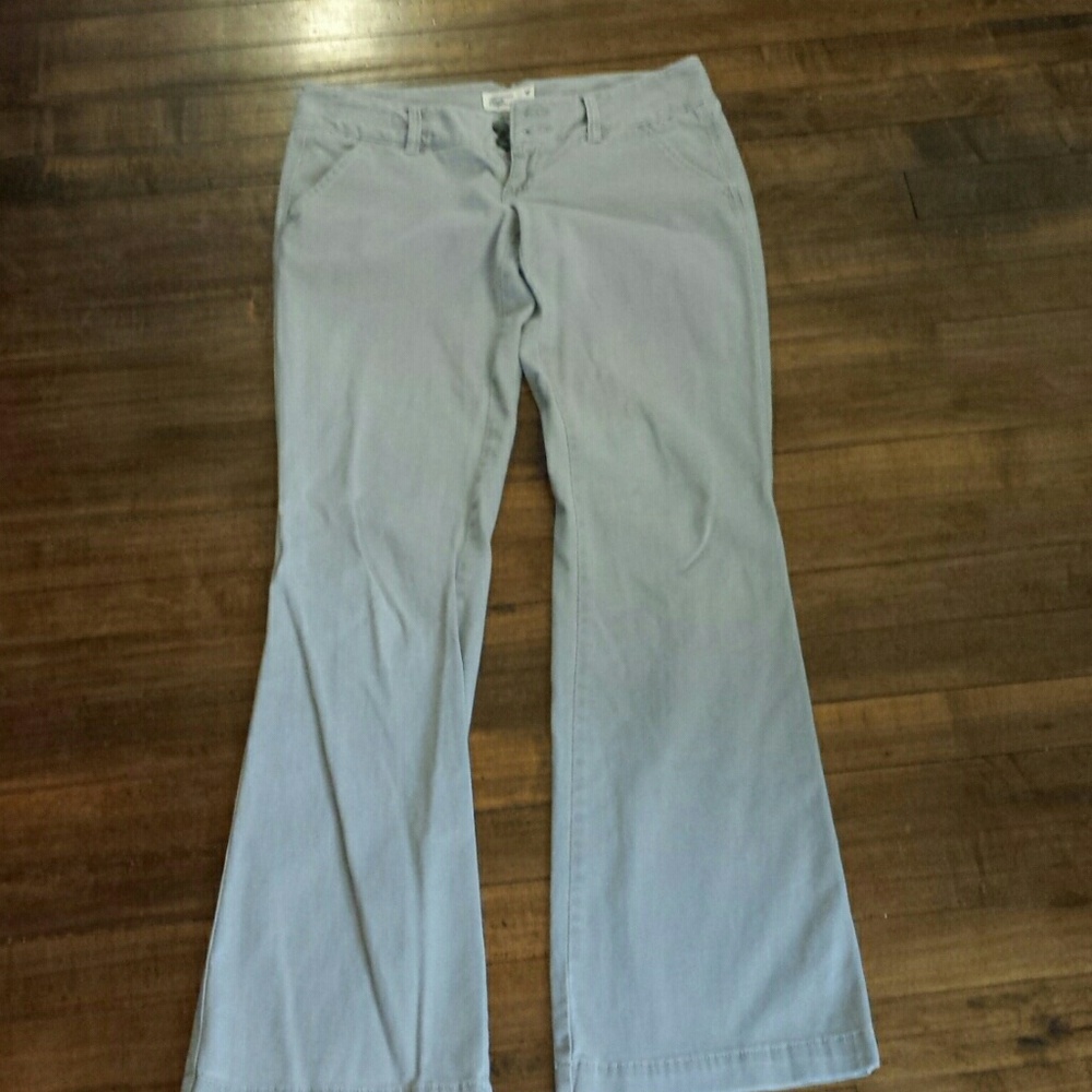 Gray dress pants