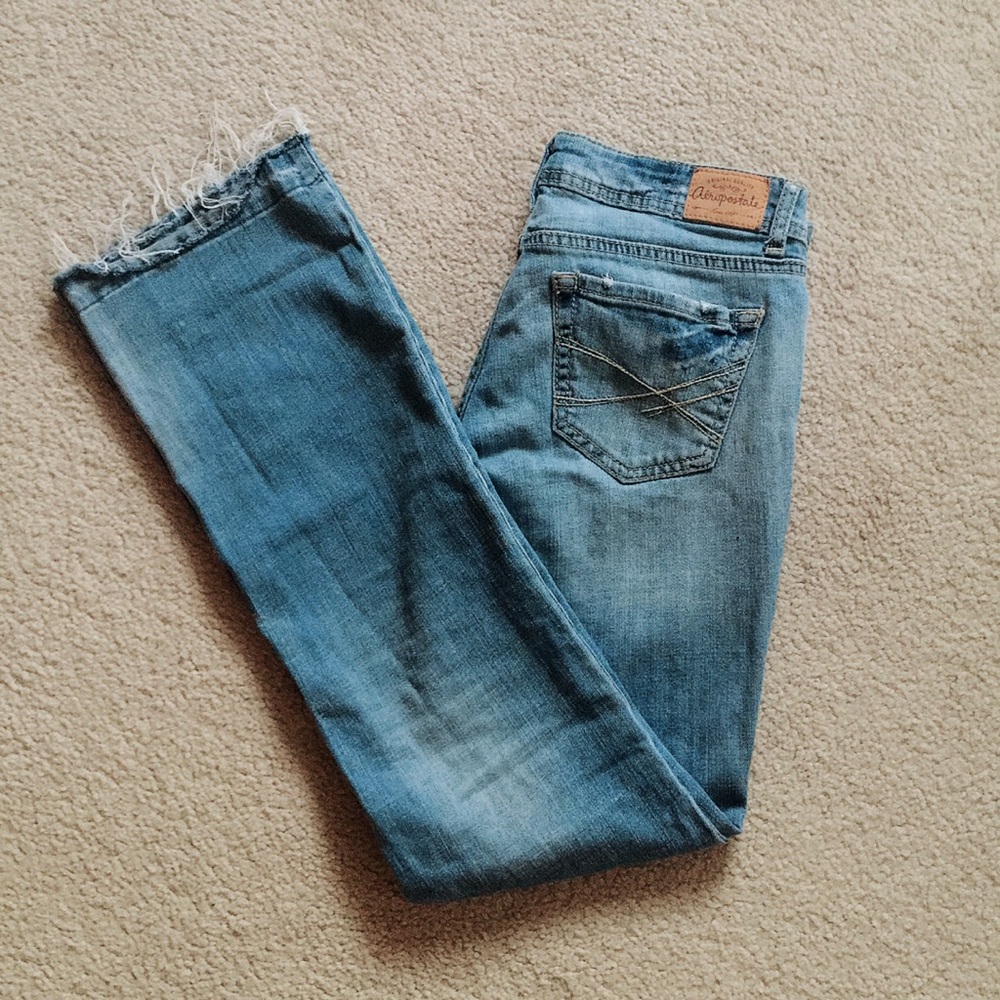 Mid wash jeans