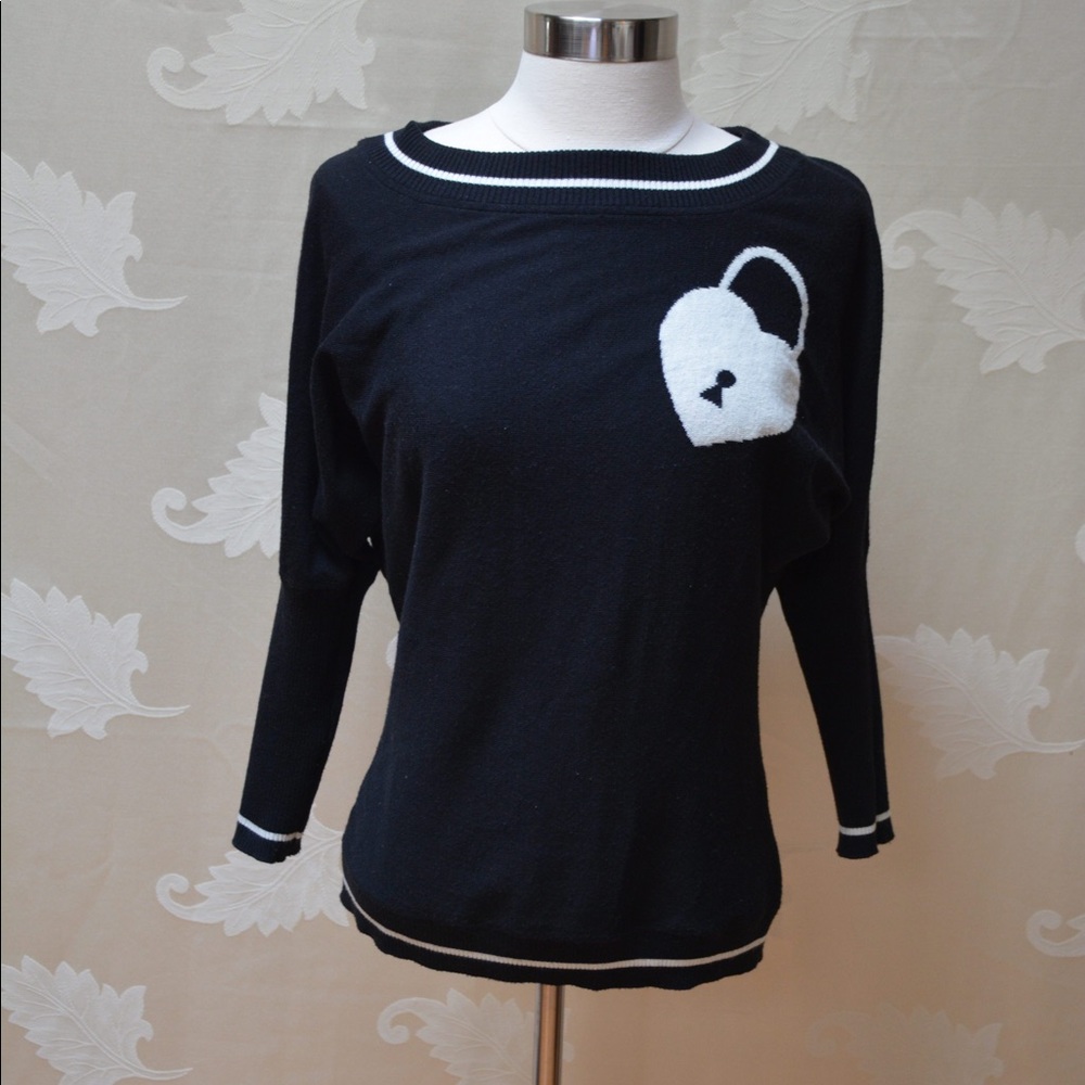Catharine Malandrino Design Nation Lock Sweater
