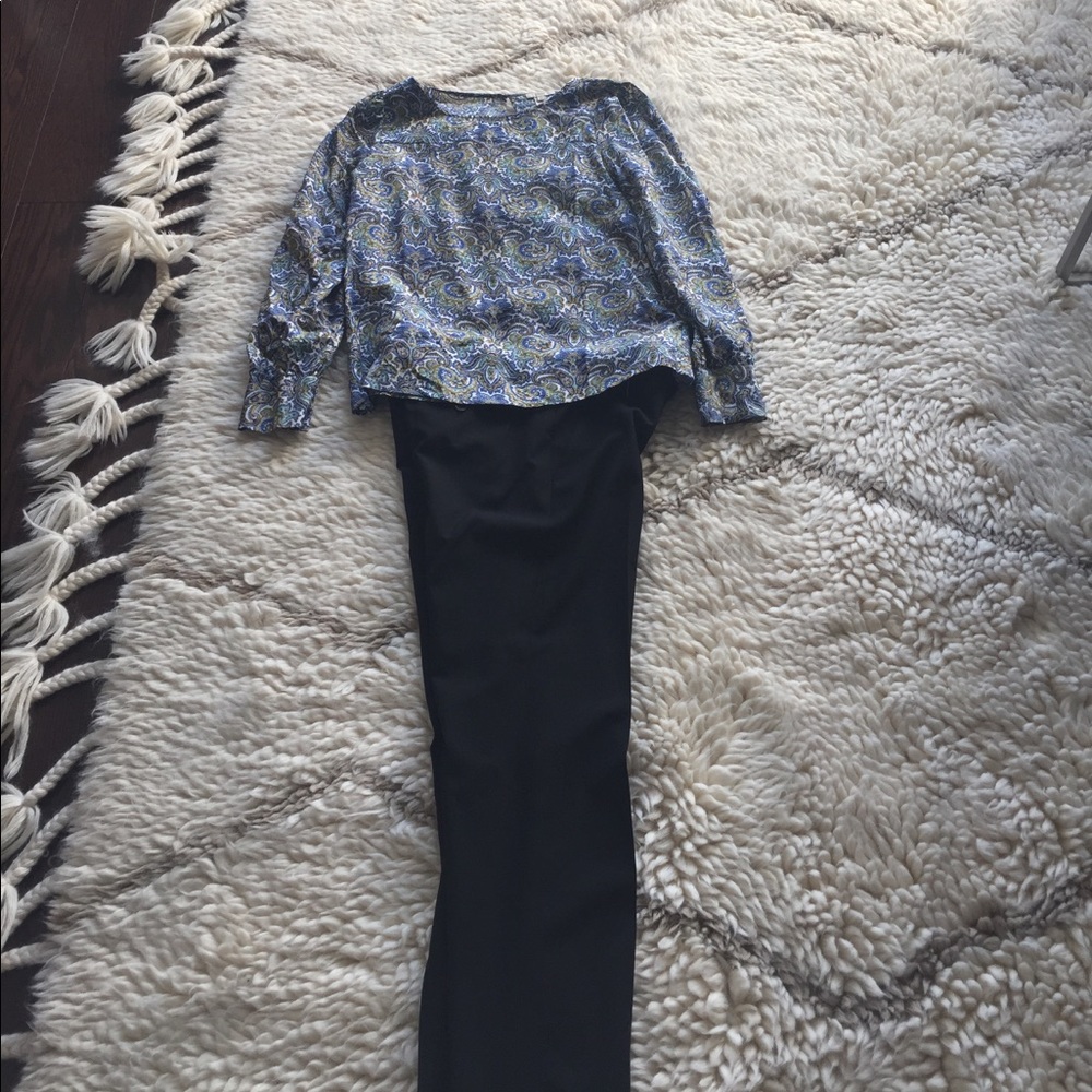 100% Silk J. Crew blouse