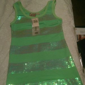 Juicy couture green dress