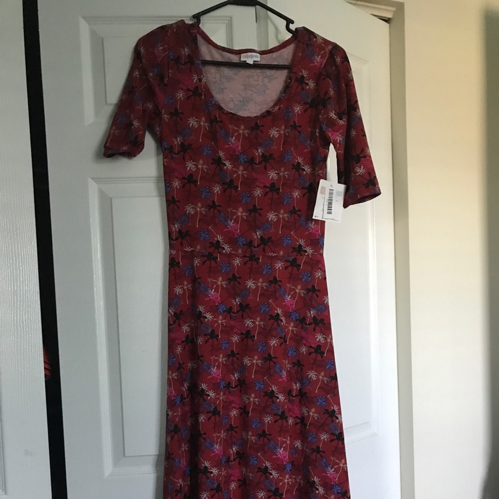 LuLaRoe Ana Size S Palm Trees (BNWT)
