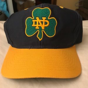 Notre Dame throwback SnapBack