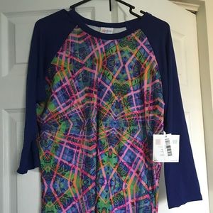 LuLaRoe Randy- BNWT size L- Roses-Disney-rare