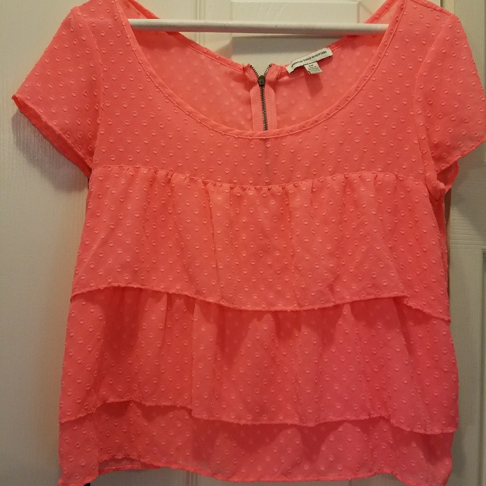 American Eagle Coral Top