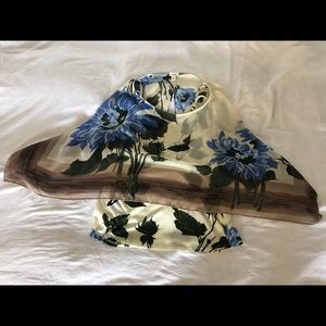 Tiny floral sheer shawl tank top - Anthropologie