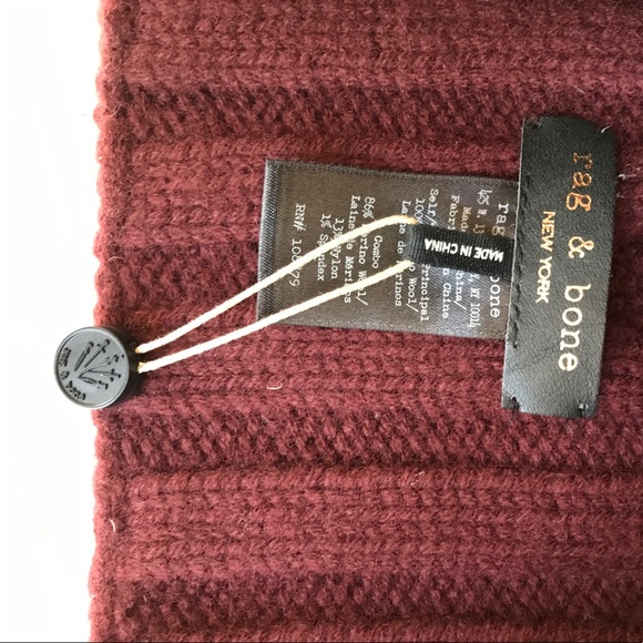 🔥LAST ONE!!!! NWT RAG  & BONE NECK SCARF - Picture 2 of 6