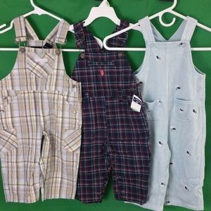 3 BOYS 18 M Overalls - US Polo Assn/Calvin Klein