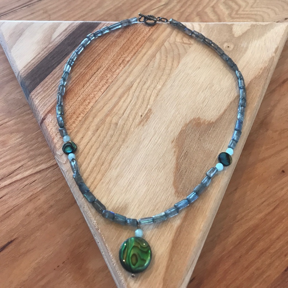Abalone Beaded Necklace