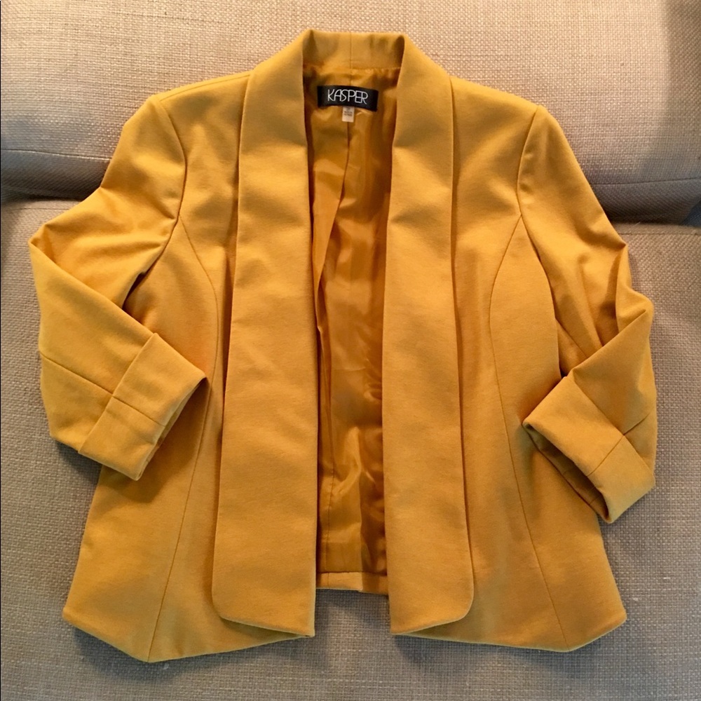 Mustard Blazer size 2