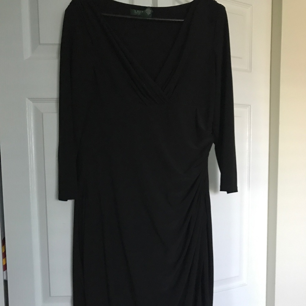 Ralph Lauren fitted slimming dress