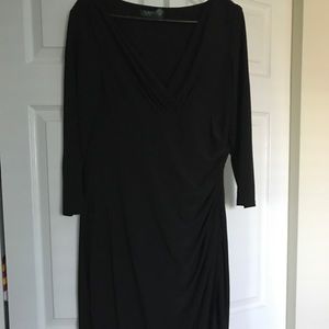 Ralph Lauren fitted slimming dress