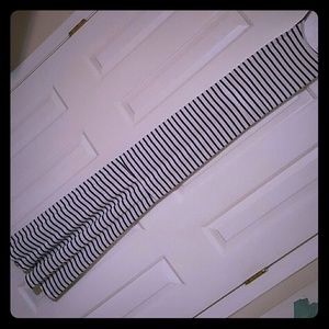 Black and white maxi dress