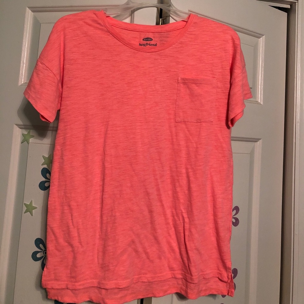 Peach Old Navy Tee