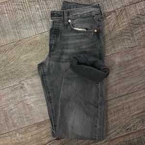 Levi 502 black jeans