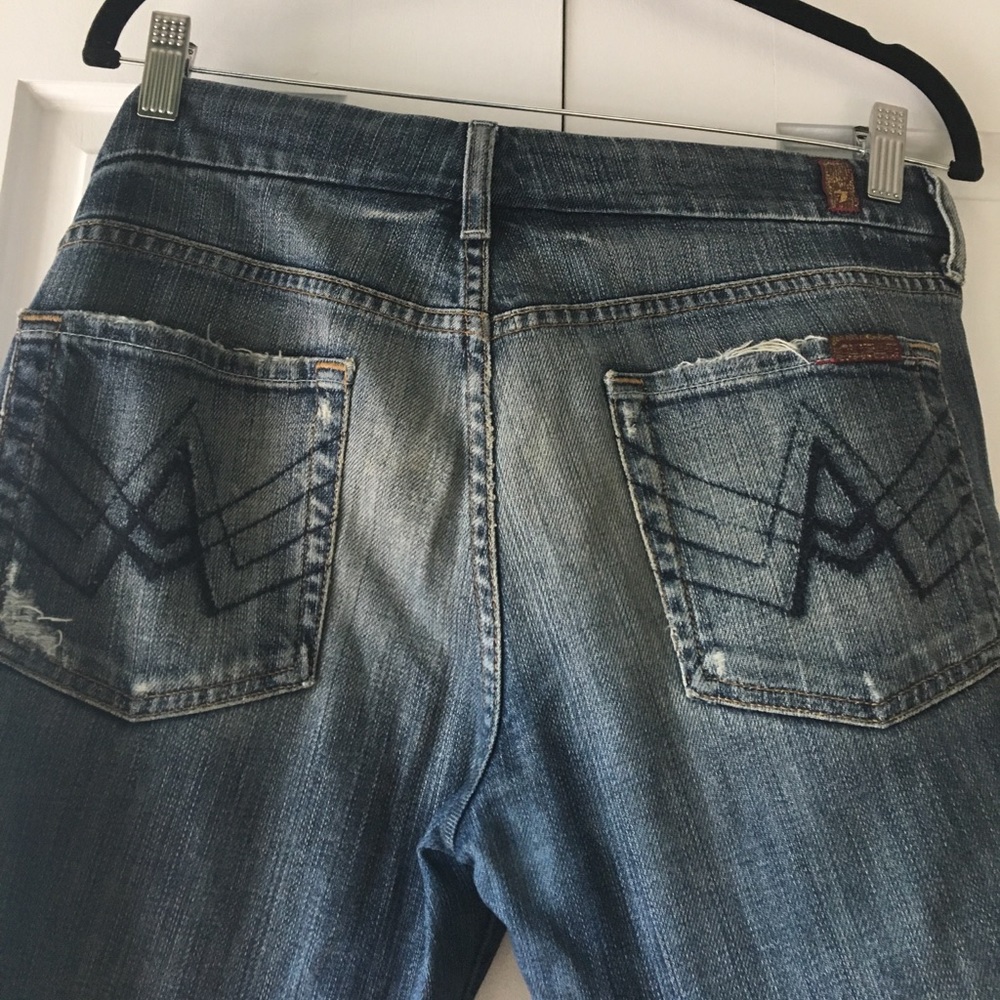 7 for all of mankind flair jeans sz 30