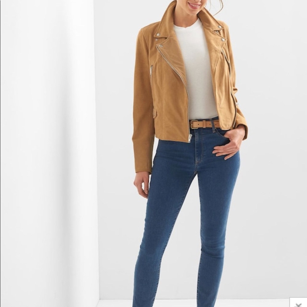 ❤️Final Drop SALE❤️GAP Moto Jacket - Picture 2 of 8