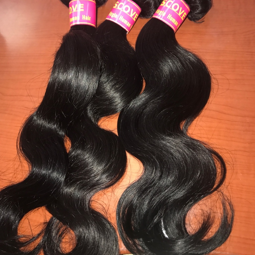 100% body wave Virgin human hair