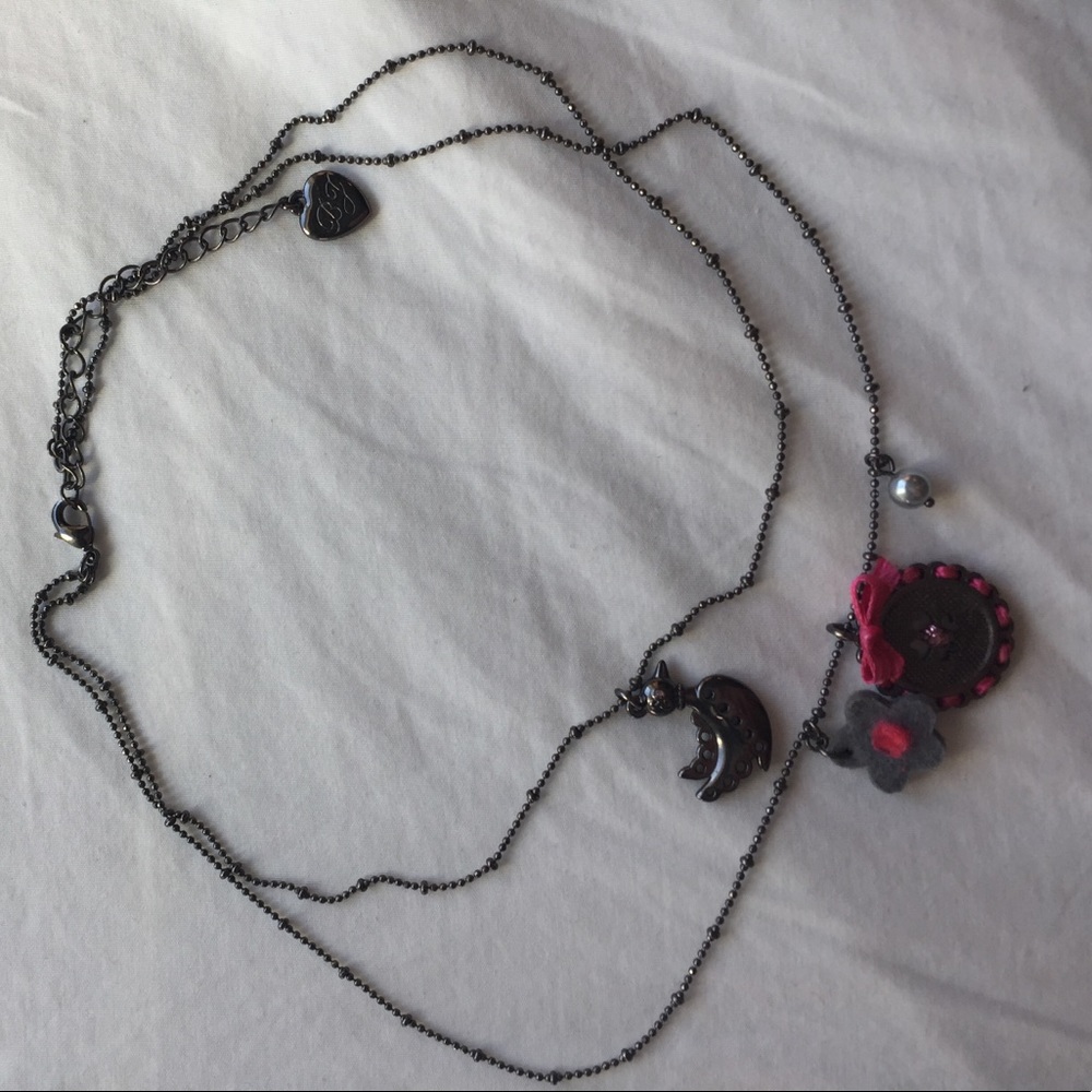 Betsey Johnson Multi Strand Necklace