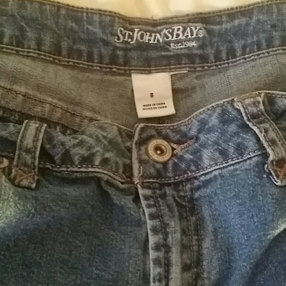 St. John's Bay Stretch Bootcut jeans