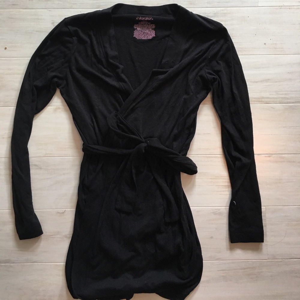 Light weight wrap around robe