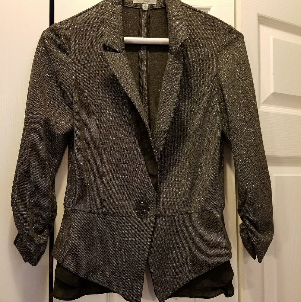 Black shimmery blazer