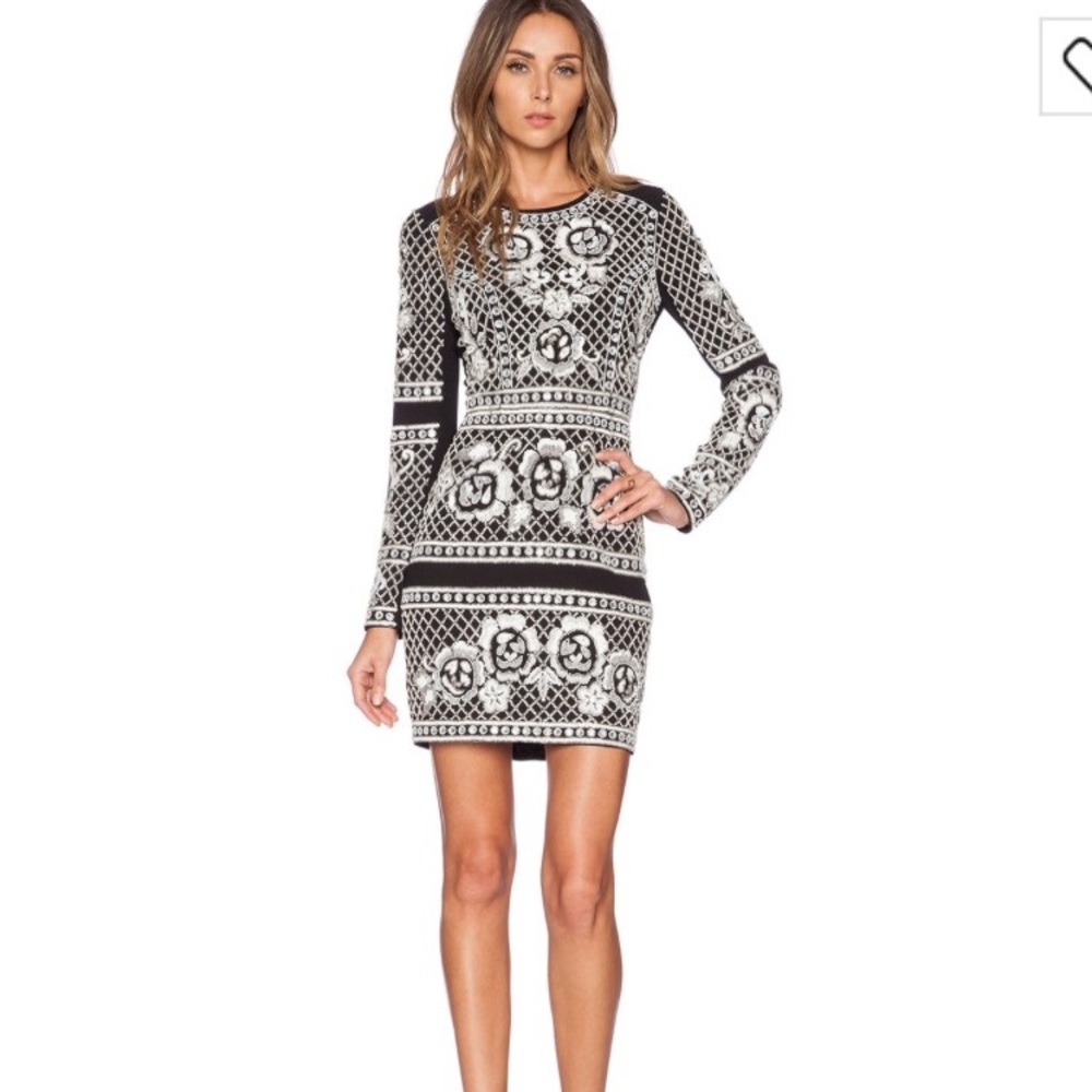 Needle and Thread Grid sequin dress size 6, UK 10