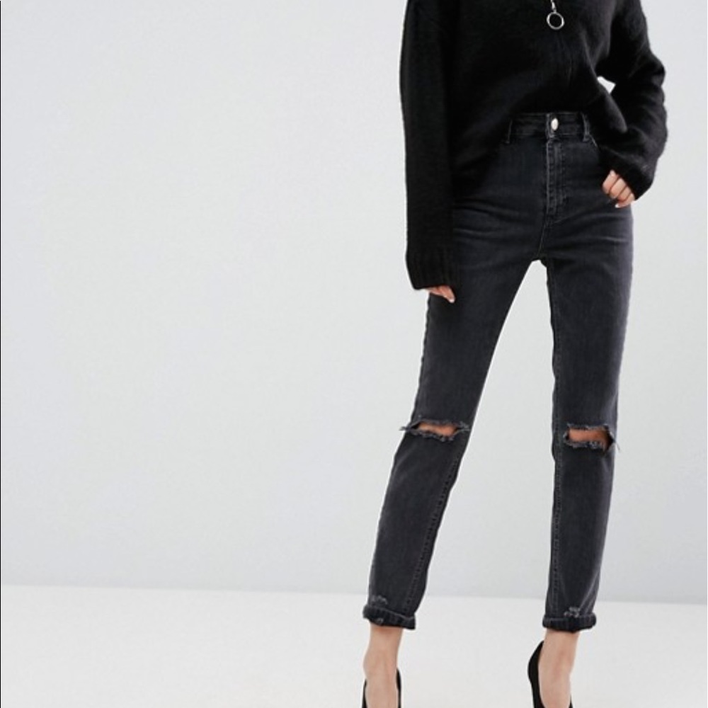 ASOS FARLEIGH MOM JEANS