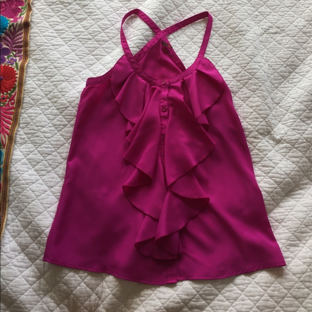Ruffled top