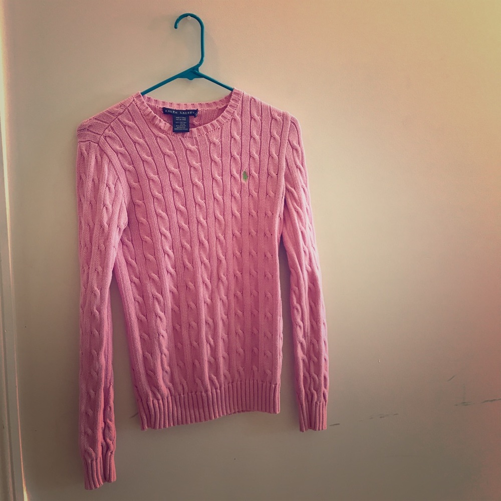 Pink Polo Ralph Lauren Cashmere Sweater