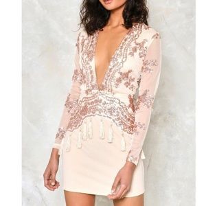 Sequin Body-con Dress