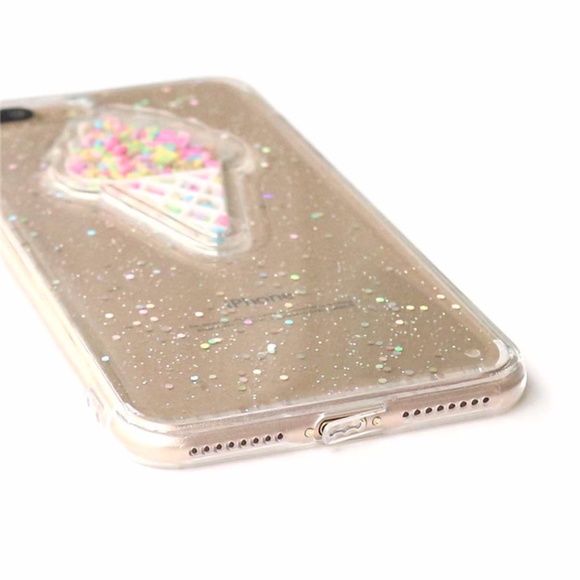 iPhone 3D Glitter Ice Cream Case - Picture 3 of 3