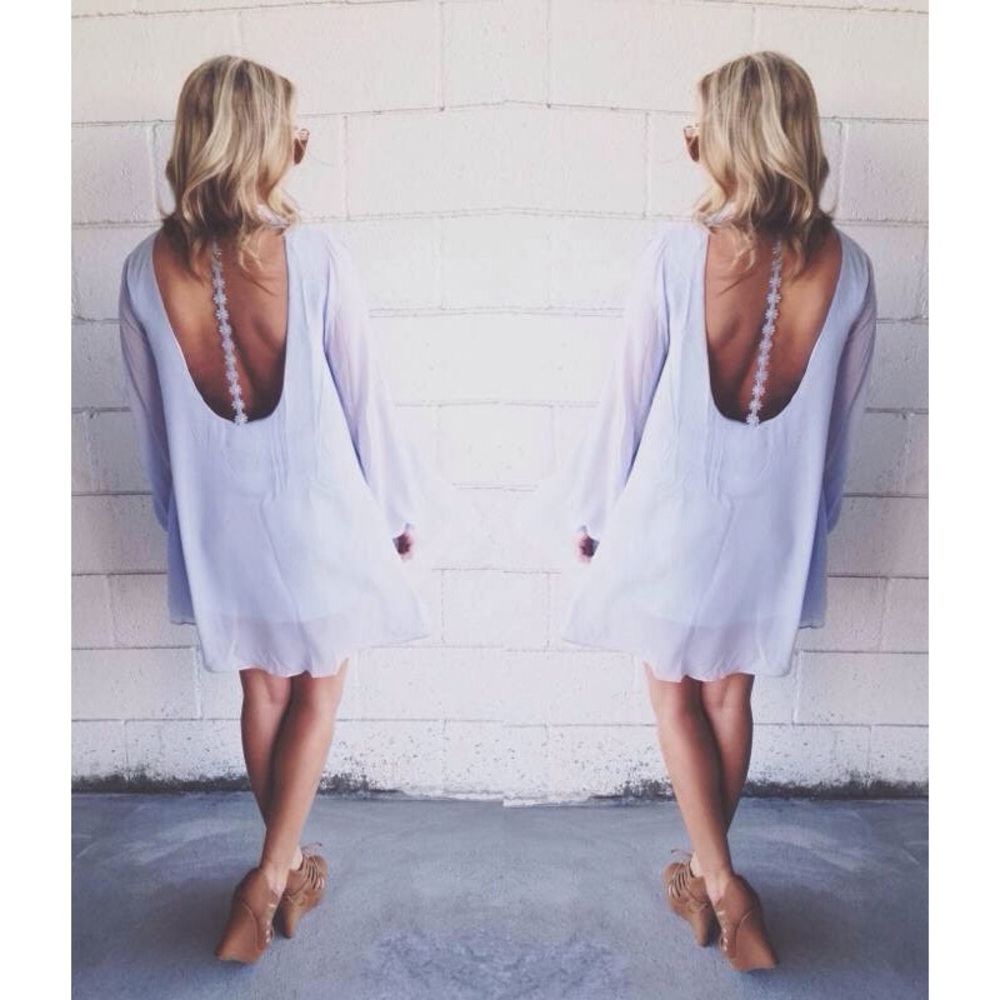 Lux Boutique Sheer Dress - Picture 2 of 5