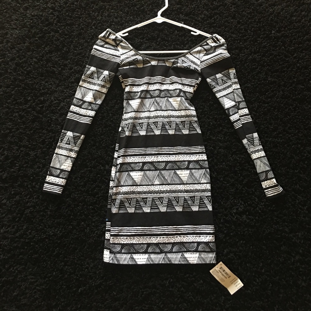 American apparel body on print dress