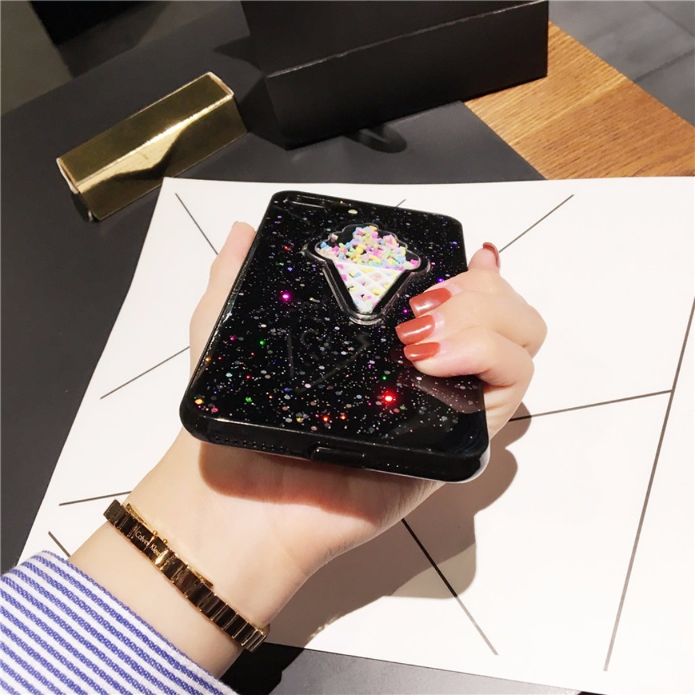 iPhone 3D Glitter Ice Cream Case - Picture 3 of 4