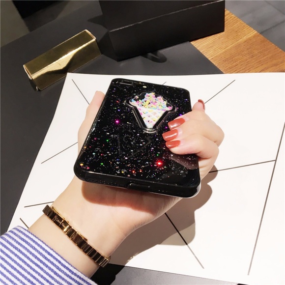 iPhone 3D Glitter Ice Cream Case - Picture 3 of 4