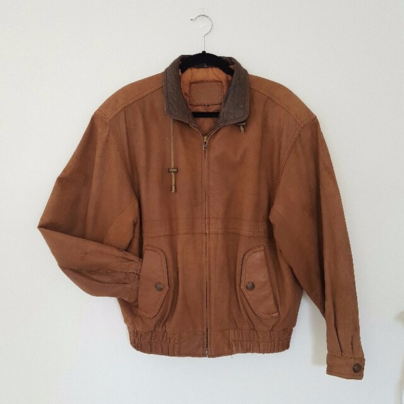 VINTAGE GODZILLA LEATHER JACKET - Picture 3 of 4