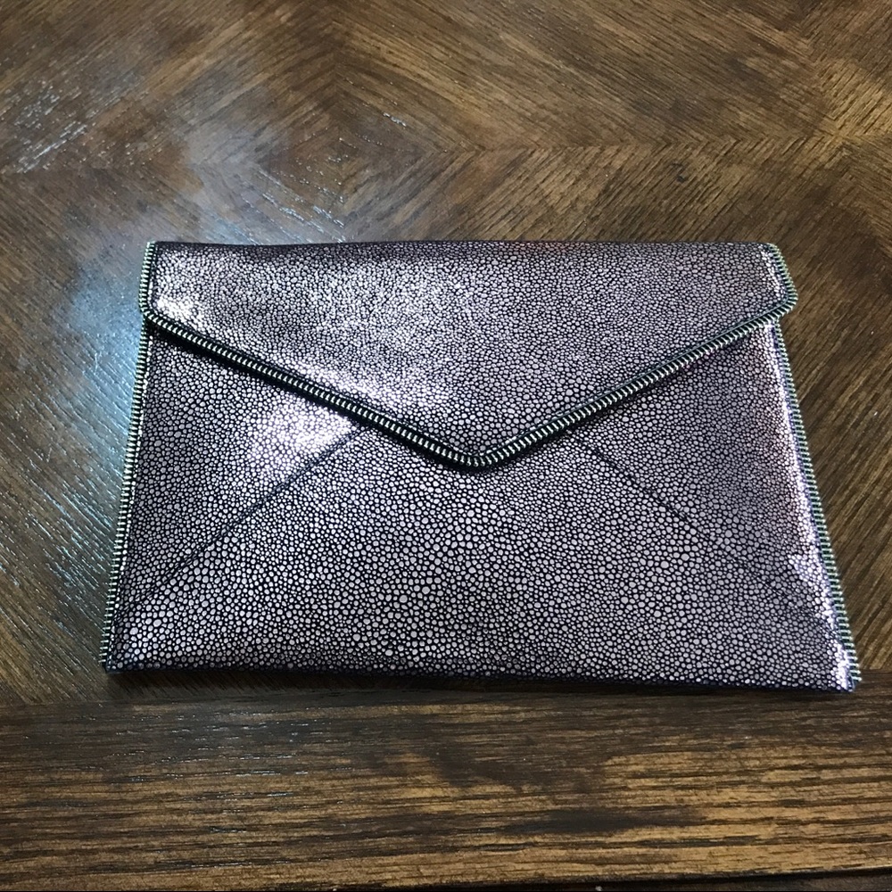 Rebecca Minkoff "Leo" envelope clutch