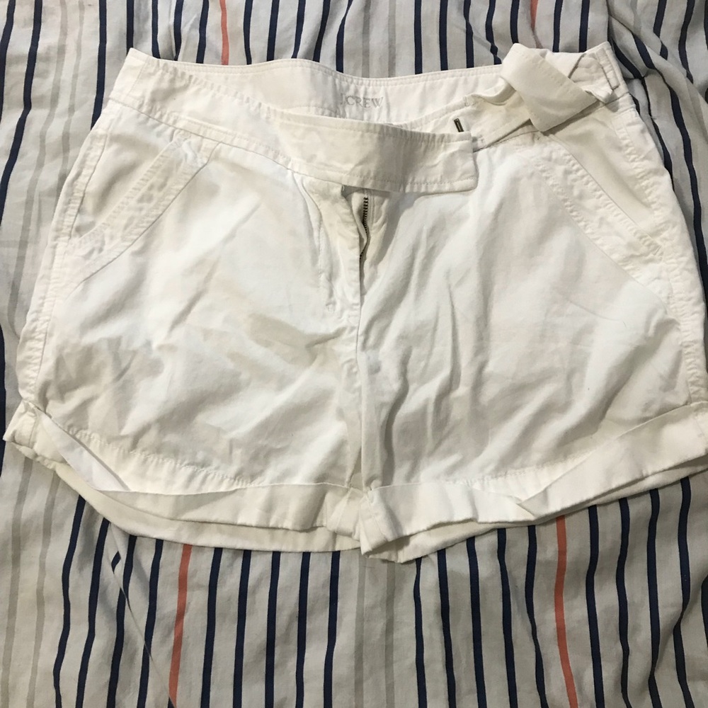 J.crew white shorts