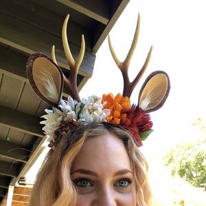 Doe / Deer Halloween Antler Headband