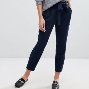 Asos Selected Femme Paper Bag Drawstring Pants