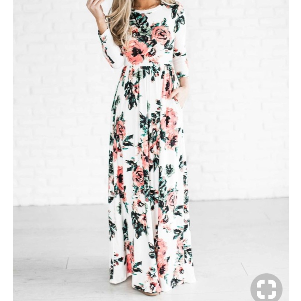 Floral maxi