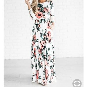 Floral maxi