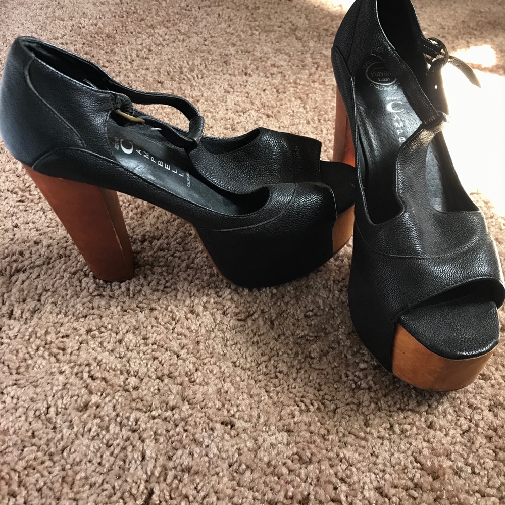 Black Jeffrey Campbell Heels