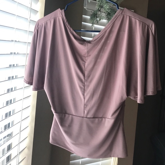 Rose silk blouse - Picture 2 of 3
